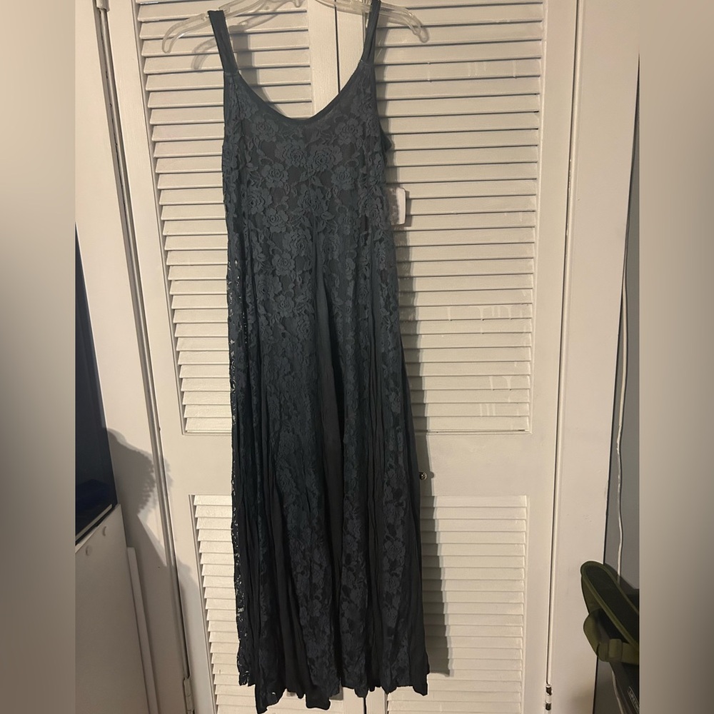 Indigo Thread Co. blue dress. Maxi. Size XS
